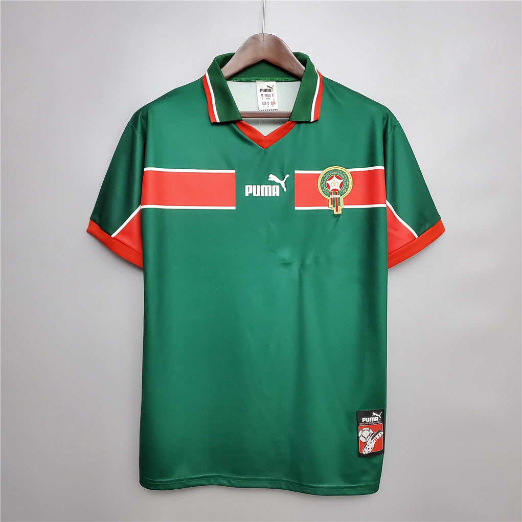 Selección de Marruecos. Camiseta local 1998
