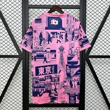 Selección de Japón. Camiseta Pink Special 2024-2025