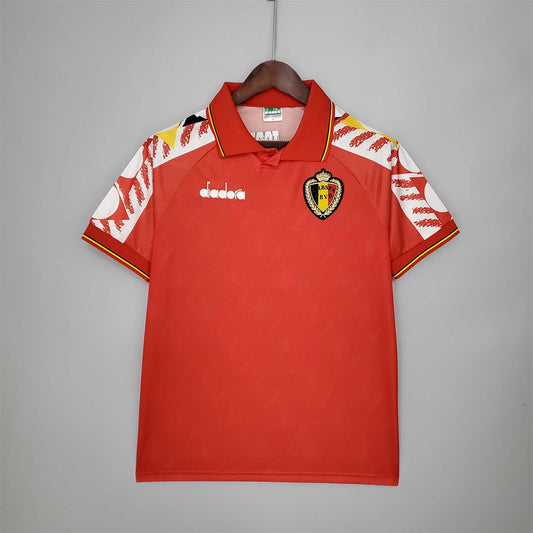 Selección de Bélgica. Camiseta local 1995