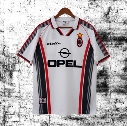AC Milan. Camiseta visitante 1997-1998