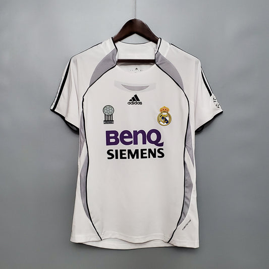 Real Madrid. Camiseta local 2006-2007