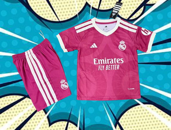 Real Madrid. Kit Niño visitante 2026-2027