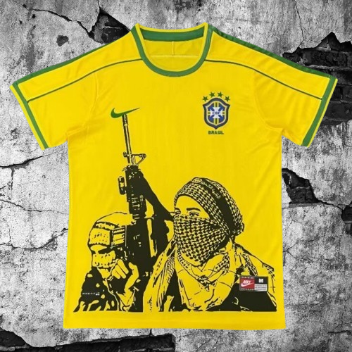 Selección de Brasil. Camiseta Edición Especial  Palestina 1998