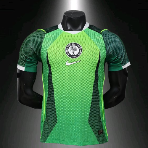 Selección de Nigeria. Camiseta local versión jugador 2026
