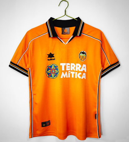 Valencia. Camiseta visitante 1999-2000