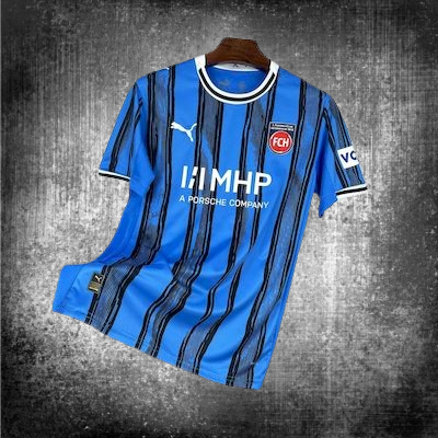 FC Heidenheim. Camiseta visitante 2025-2026