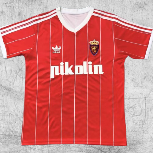 Real Zaragoza. Camiseta visitante 1983-1984