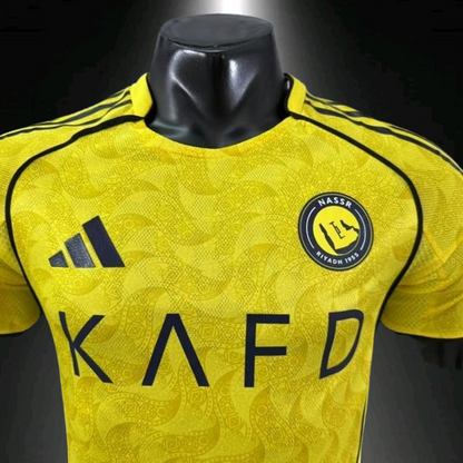 Al-Nassr. Camiseta local Versión Jugador 2025-2026