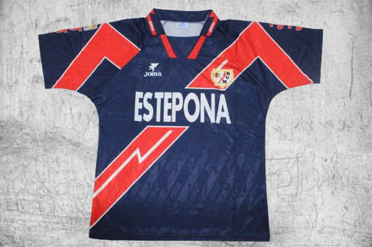 Rayo Vallecano. Camiseta visitante 1995-1996