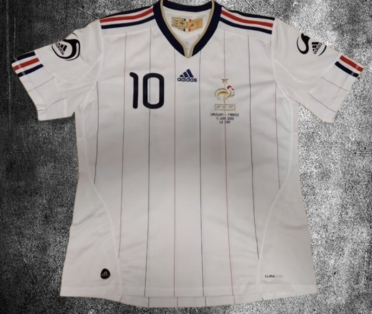 Selección de Francia. Camiseta visitante 2010