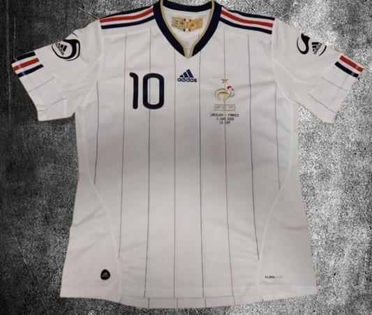Selección de Francia. Camiseta visitante 2010
