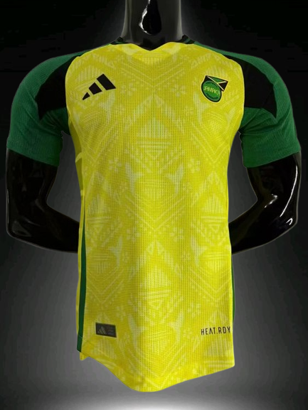 Selección de Jamaica. Camiseta local Versión Jugador 2026