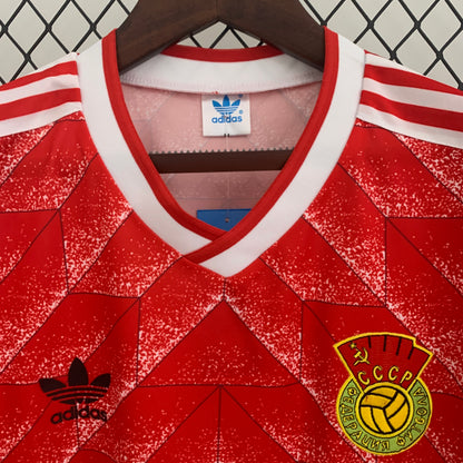 Selección de Unión Soviética. Camiseta local 1989 (Sin Estampado)