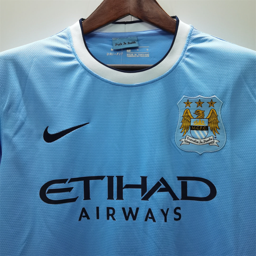 Manchester City. Camiseta local 2013-2014