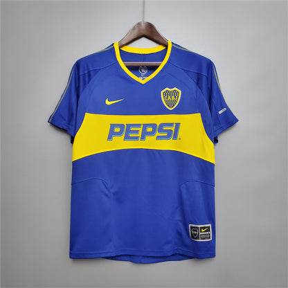 Boca Juniors. Camiseta local 2003-2004