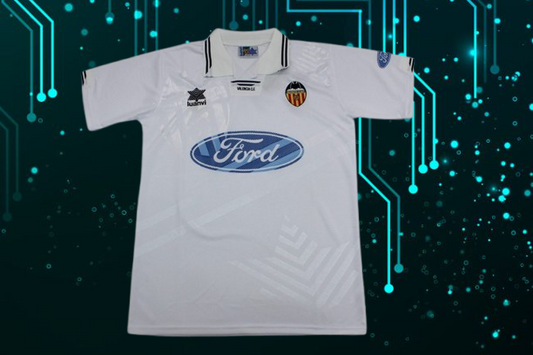 Valencia. Camiseta local 1995-1996