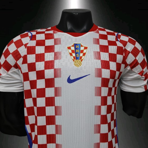 Selección de Croacia. Camiseta local Versión Jugador 2026