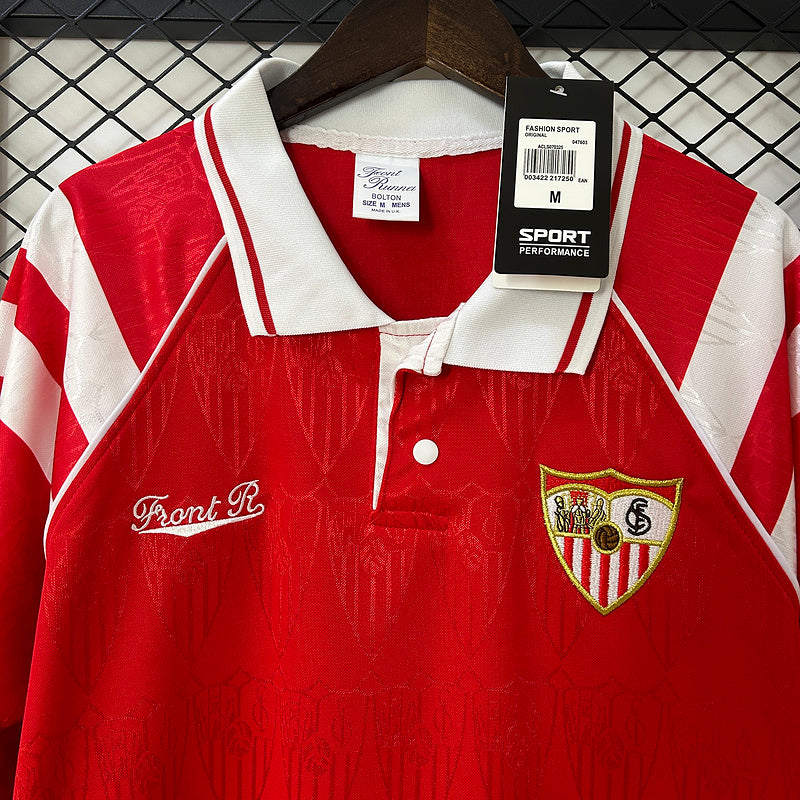 Sevilla. Camiseta visitante 1992-1993