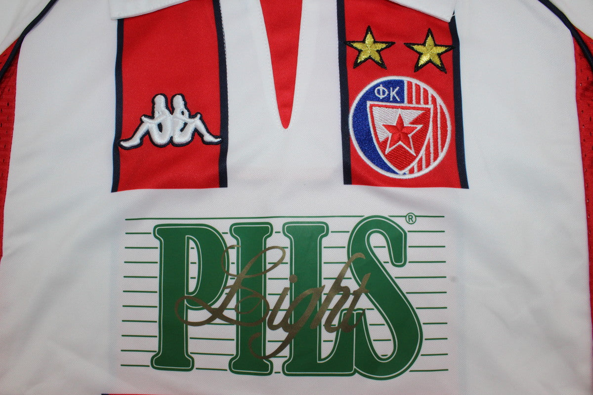 Estrella Roja de Belgrado. Camiseta local 1998-2001