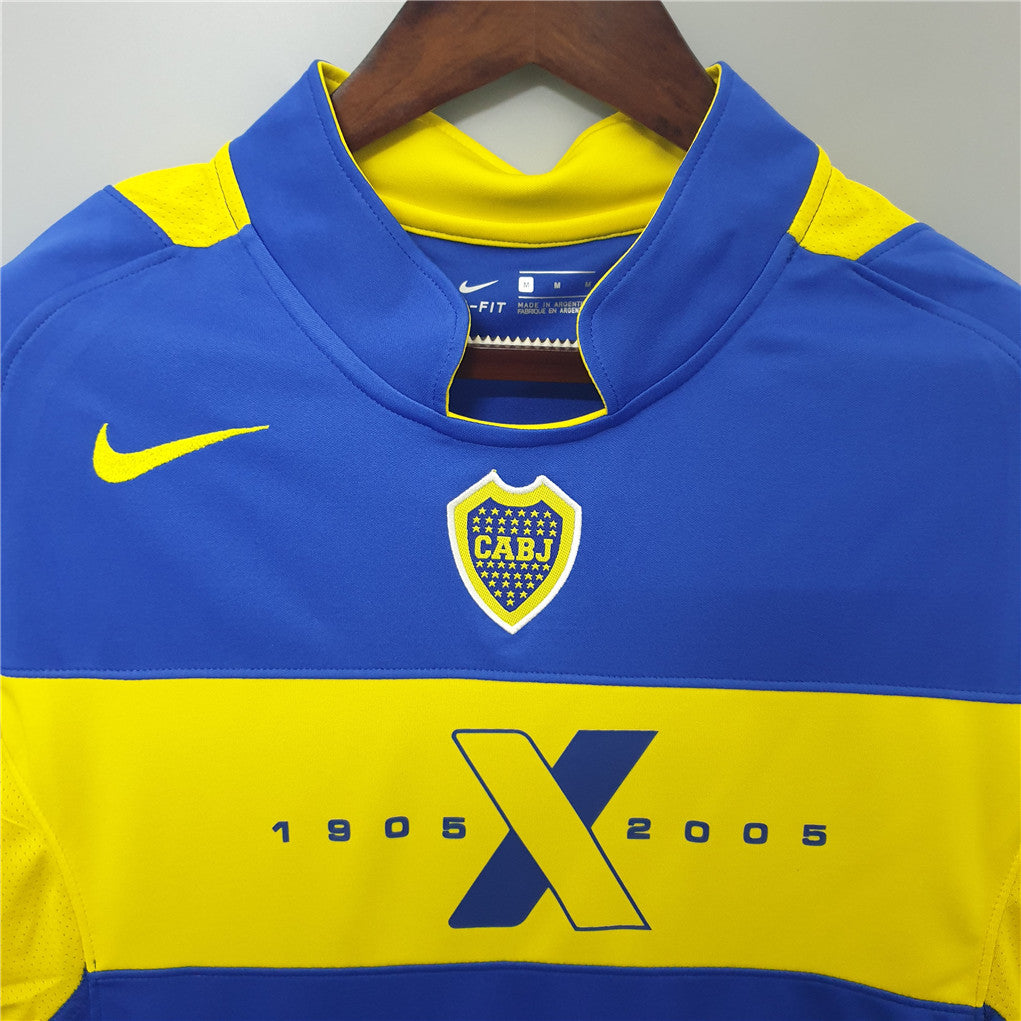 Boca Juniors. Camiseta local 2005