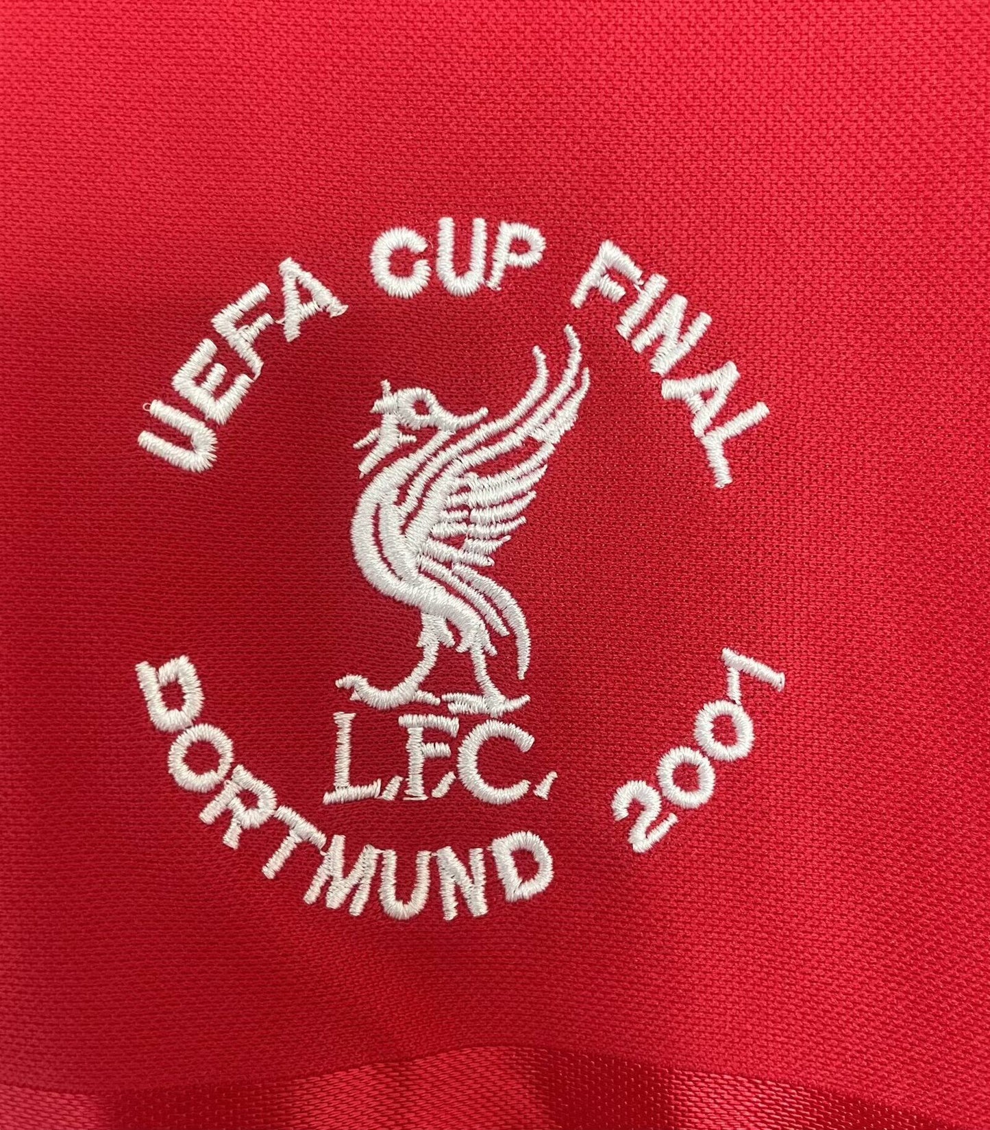 Liverpool. Camiseta Final Copa UEFA 2001