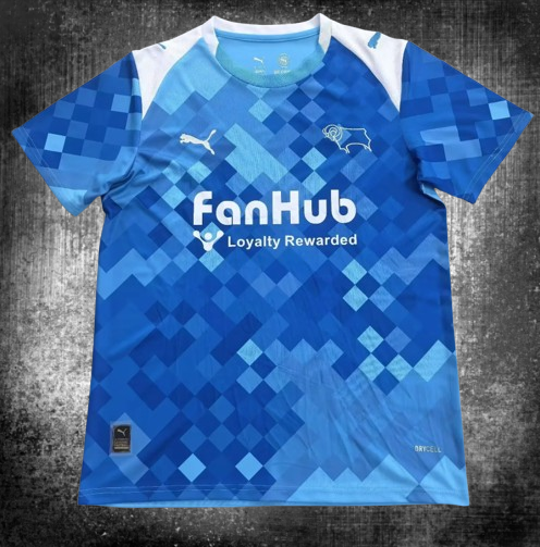 Derby County. Tercera camiseta 2025-2026