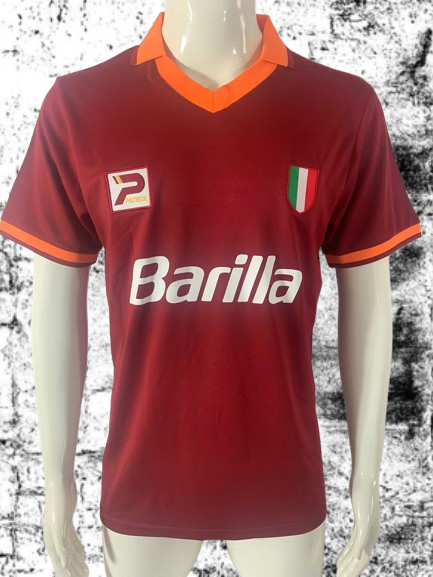 AS Roma. Camiseta local 1983-1984