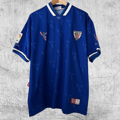 Athletic Bilbao. Camiseta visitante 2001-2003