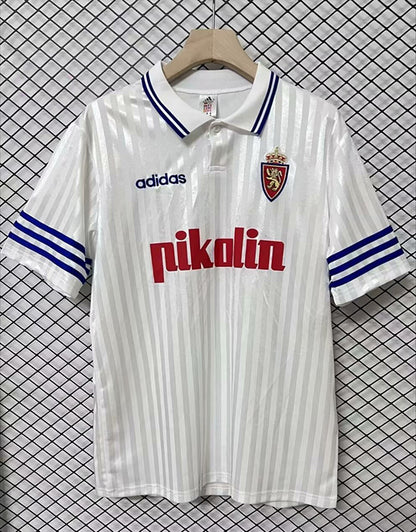 Real Zaragoza. Camiseta local 1995-1996