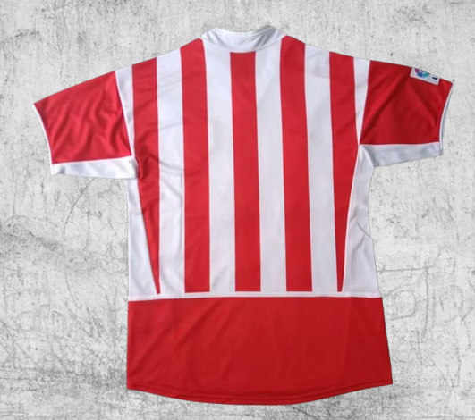 Atlético de Madrid. Camiseta local 2002-2003