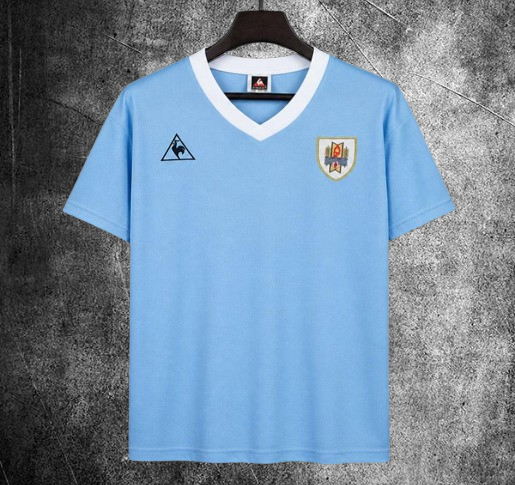 Selección de Uruguay. Camiseta local 1986