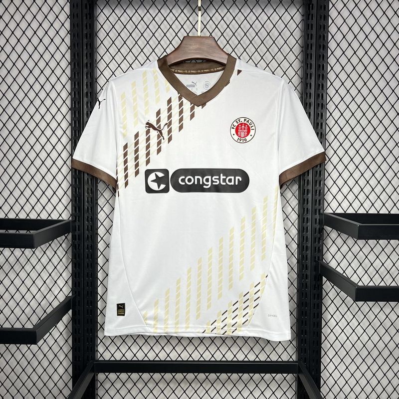 FC St. Pauli. Camiseta visitante 2024-2025