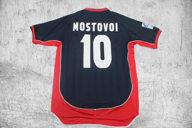 Celta de Vigo. Camiseta visitante 2001-2003