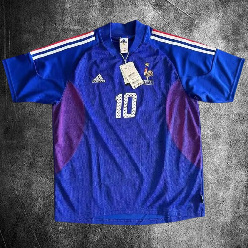 Selección de Francia. Camiseta local 2002