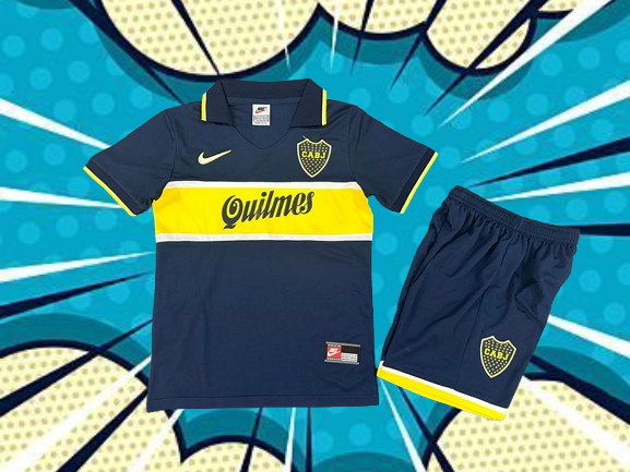 Boca Juniors. Kit Niño local 1996-1997