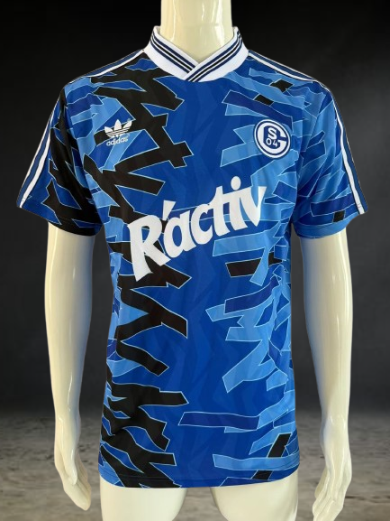 Schalke 04. Camiseta local 1992-1993