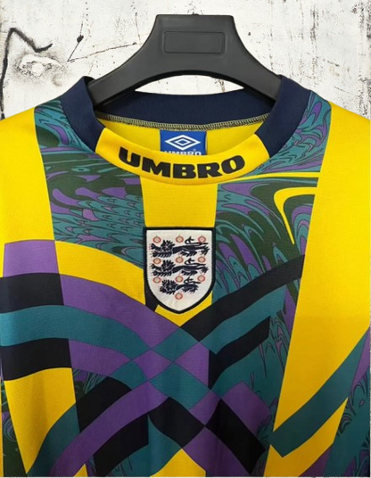 Selección de Inglaterra. Camiseta arquero 1995