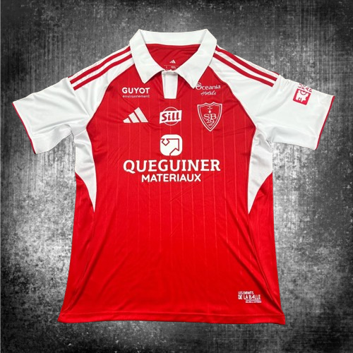 Stade Brestois. Camiseta local 2025-2026