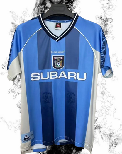 Coventry City. Camiseta local 1998-1999
