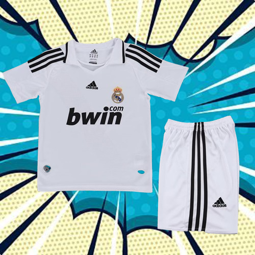 Real Madrid. Kit Niño local 2008-2009