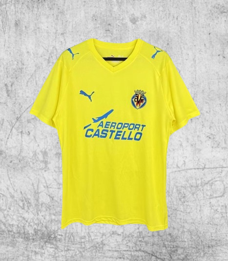 Villarreal. Camiseta local 2008-2009