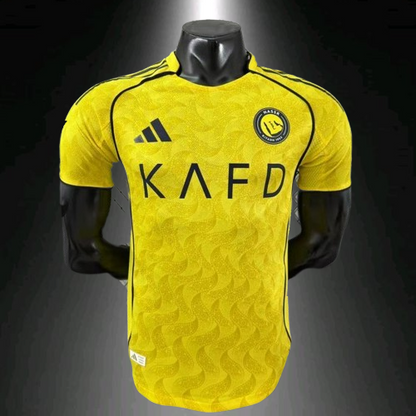 Al-Nassr. Camiseta local Versión Jugador 2025-2026