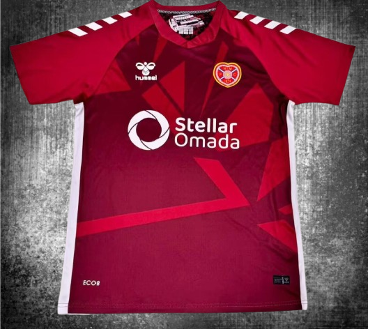 Hearts. Camiseta local 2025-2026