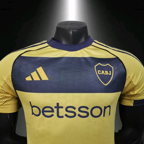 Boca Juniors. Camiseta visitante Versión Jugador 2025-2026
