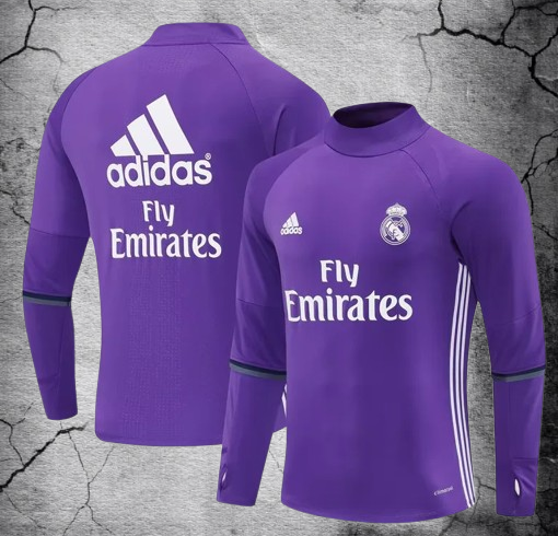 Real Madrid. Polerón Retro 2016-2017