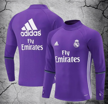 Real Madrid. Polerón Retro 2016-2017