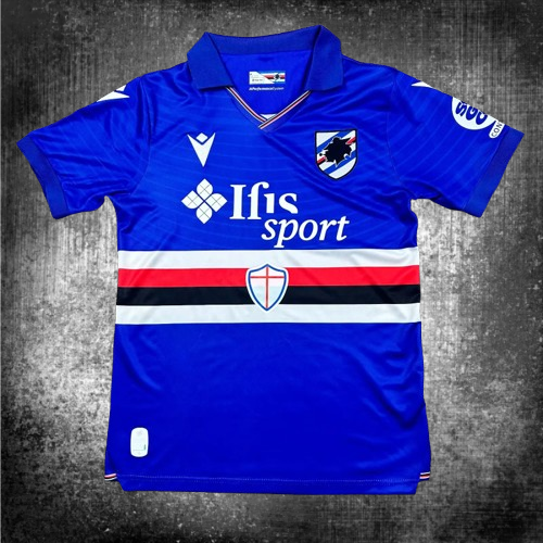 Sampdoria. Camiseta local 2025-2026