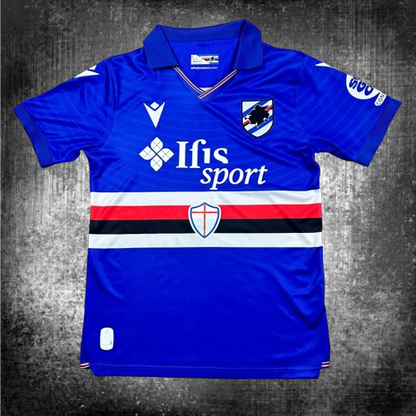Sampdoria. Camiseta local 2025-2026