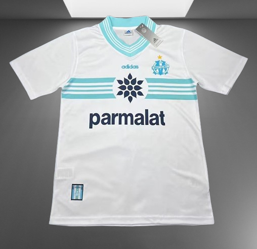 Marsella. Camiseta local 1996-1997