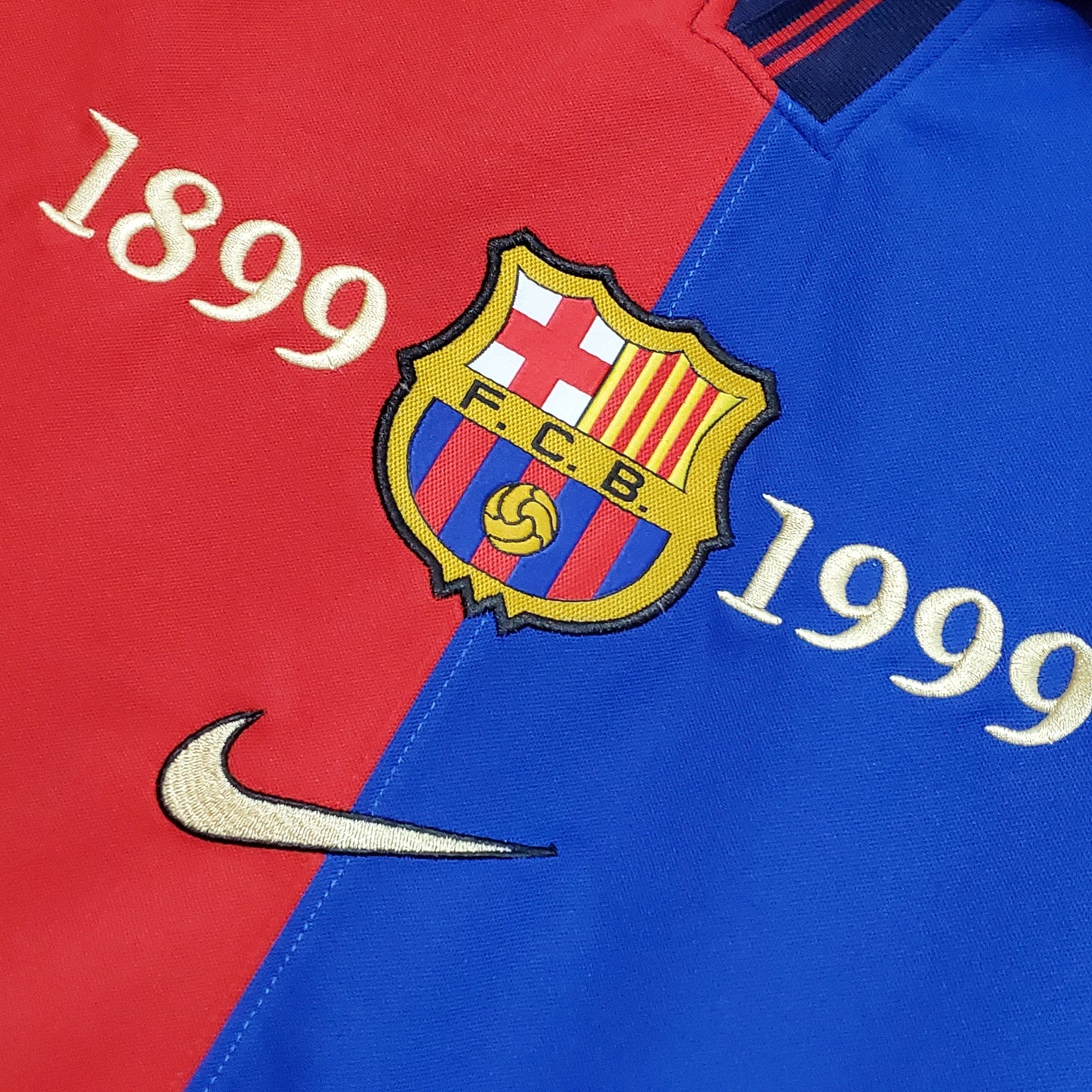 FC Barcelona. Camiseta Aniversario 100 Años (Sin Estampado)